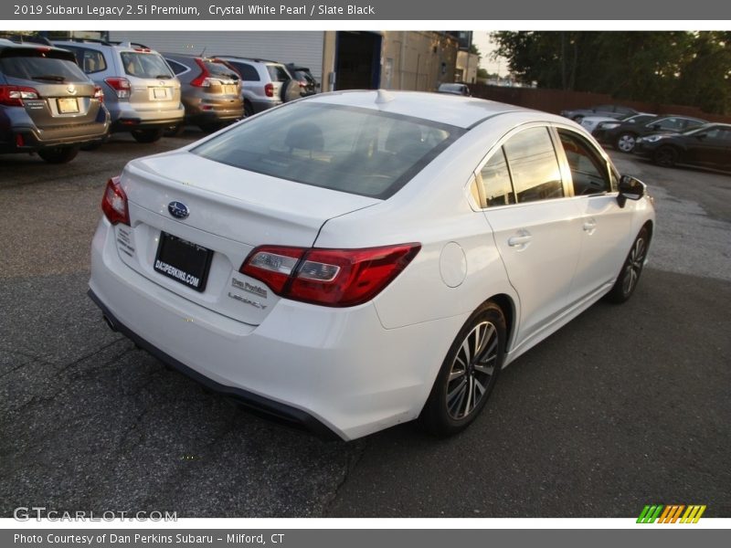 Crystal White Pearl / Slate Black 2019 Subaru Legacy 2.5i Premium