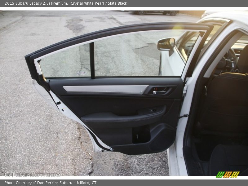 Crystal White Pearl / Slate Black 2019 Subaru Legacy 2.5i Premium