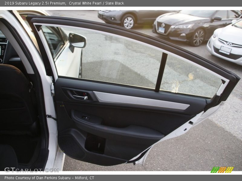 Crystal White Pearl / Slate Black 2019 Subaru Legacy 2.5i Premium