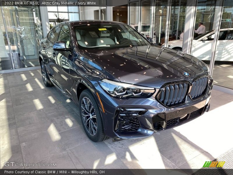  2022 X6 M50i Arctic Gray Metallic