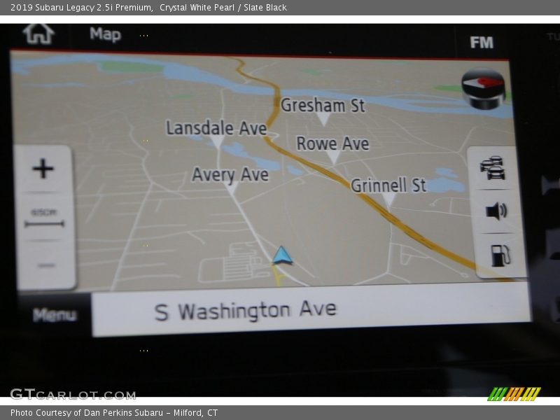 Crystal White Pearl / Slate Black 2019 Subaru Legacy 2.5i Premium