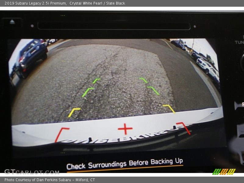 Crystal White Pearl / Slate Black 2019 Subaru Legacy 2.5i Premium