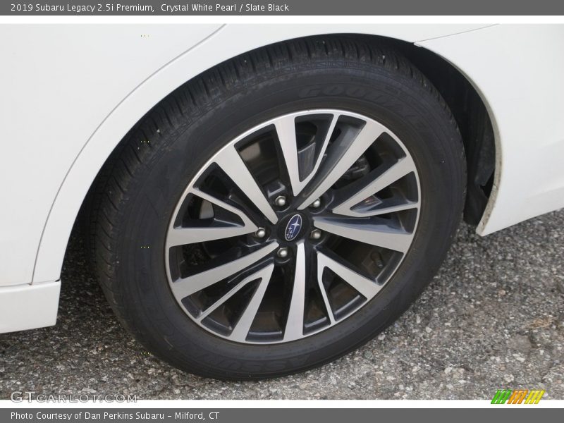Crystal White Pearl / Slate Black 2019 Subaru Legacy 2.5i Premium