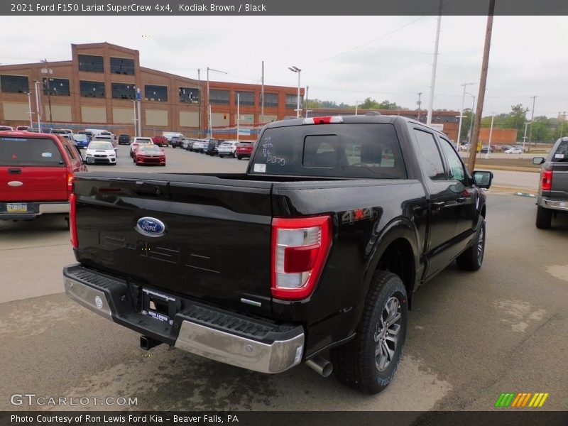 Kodiak Brown / Black 2021 Ford F150 Lariat SuperCrew 4x4