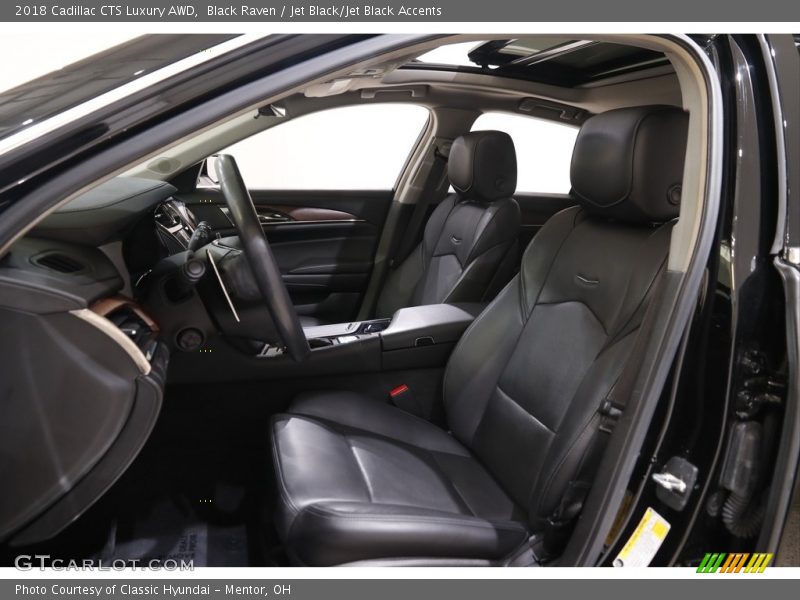 Black Raven / Jet Black/Jet Black Accents 2018 Cadillac CTS Luxury AWD