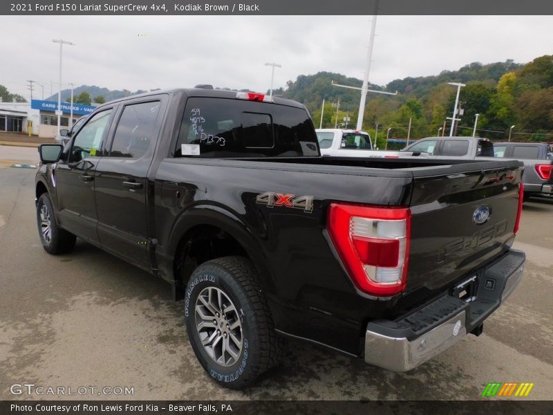Kodiak Brown / Black 2021 Ford F150 Lariat SuperCrew 4x4