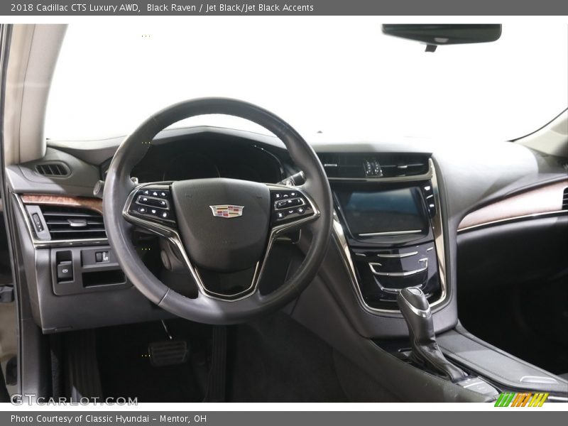 Black Raven / Jet Black/Jet Black Accents 2018 Cadillac CTS Luxury AWD