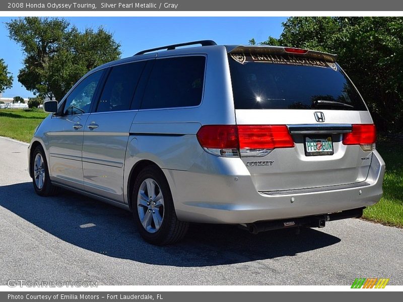 Silver Pearl Metallic / Gray 2008 Honda Odyssey Touring