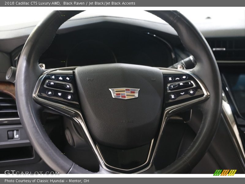 Black Raven / Jet Black/Jet Black Accents 2018 Cadillac CTS Luxury AWD