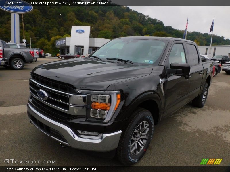 Kodiak Brown / Black 2021 Ford F150 Lariat SuperCrew 4x4