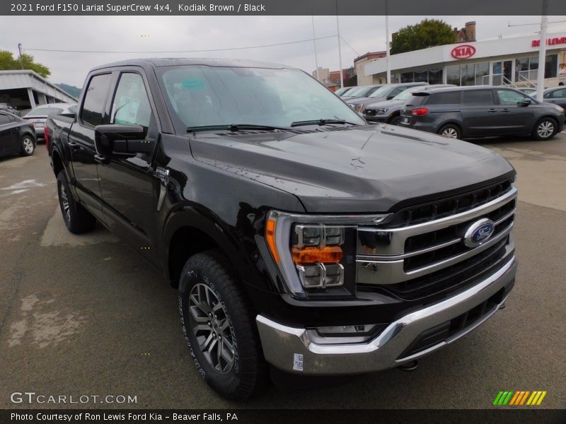 Kodiak Brown / Black 2021 Ford F150 Lariat SuperCrew 4x4