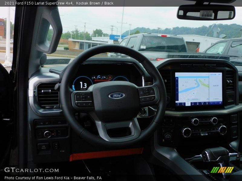 Kodiak Brown / Black 2021 Ford F150 Lariat SuperCrew 4x4