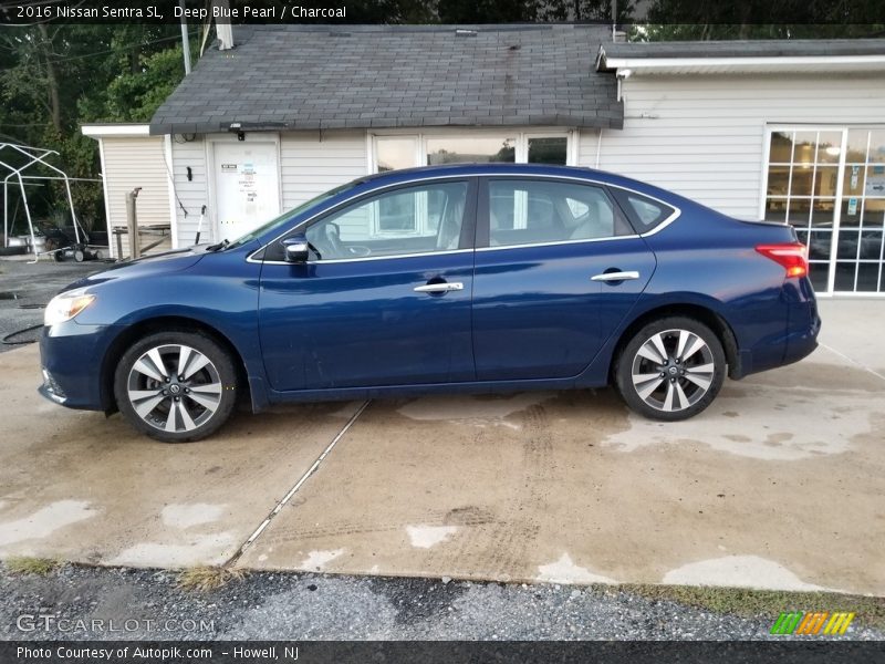  2016 Sentra SL Deep Blue Pearl