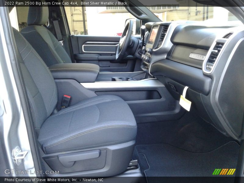 Front Seat of 2022 2500 Big Horn Crew Cab 4x4