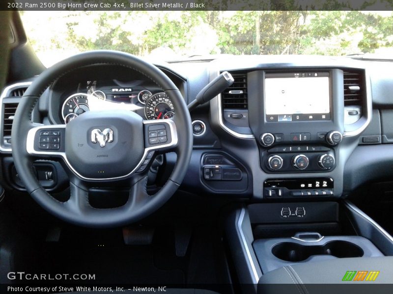 Dashboard of 2022 2500 Big Horn Crew Cab 4x4