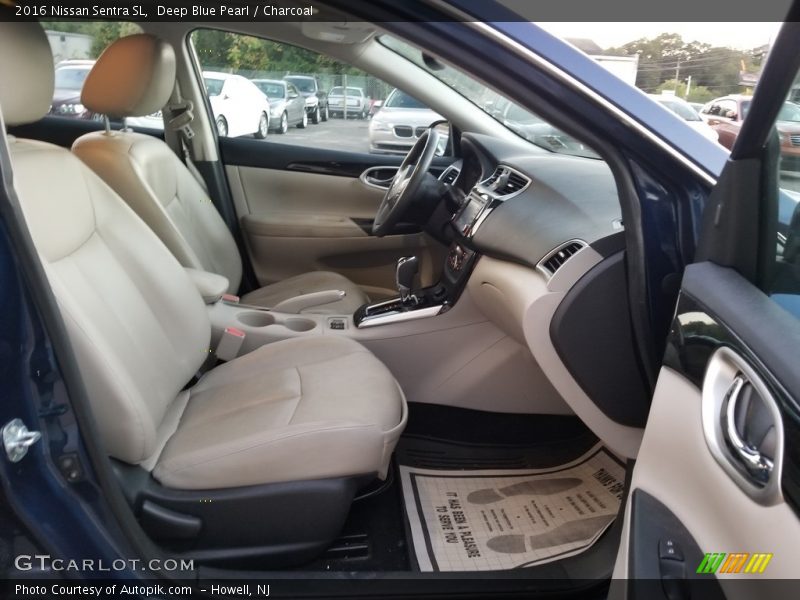 Front Seat of 2016 Sentra SL