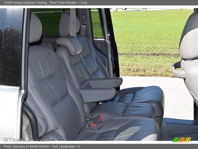 Silver Pearl Metallic / Gray 2008 Honda Odyssey Touring