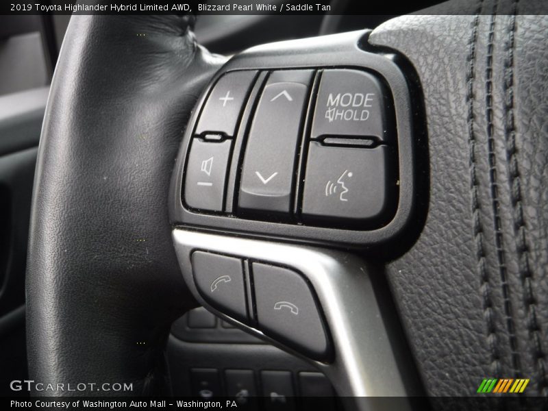  2019 Highlander Hybrid Limited AWD Steering Wheel