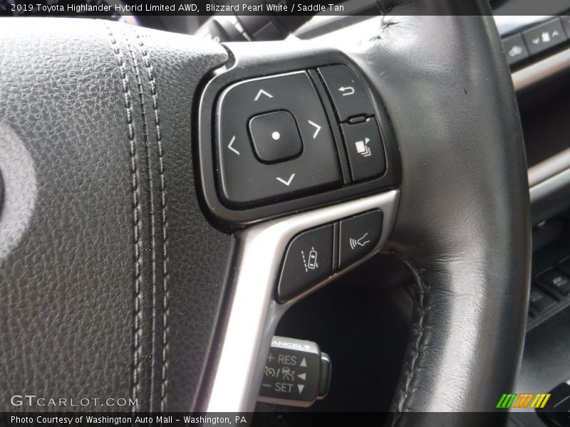  2019 Highlander Hybrid Limited AWD Steering Wheel