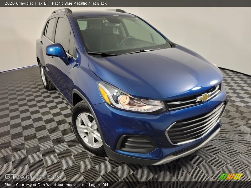 Pacific Blue Metallic / Jet Black 2020 Chevrolet Trax LT