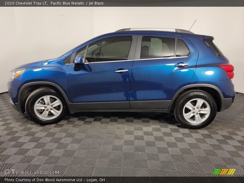 Pacific Blue Metallic / Jet Black 2020 Chevrolet Trax LT