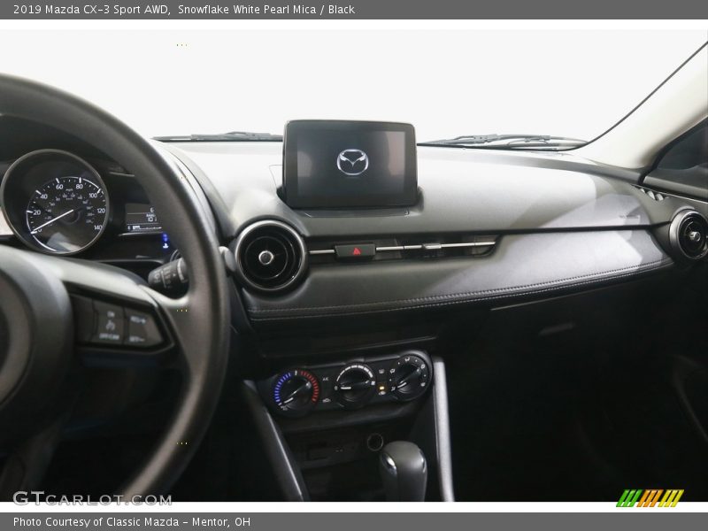 Snowflake White Pearl Mica / Black 2019 Mazda CX-3 Sport AWD
