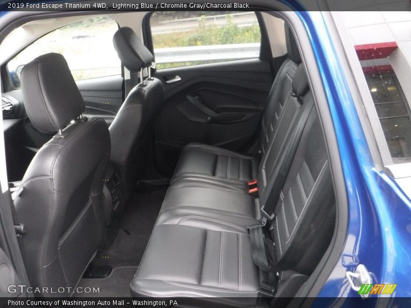 Lightning Blue / Chromite Gray/Charcoal Black 2019 Ford Escape Titanium 4WD