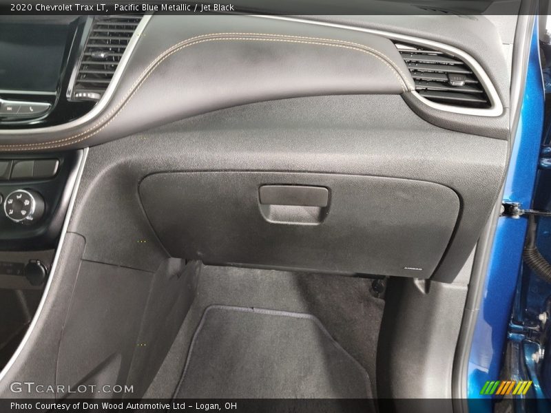Pacific Blue Metallic / Jet Black 2020 Chevrolet Trax LT