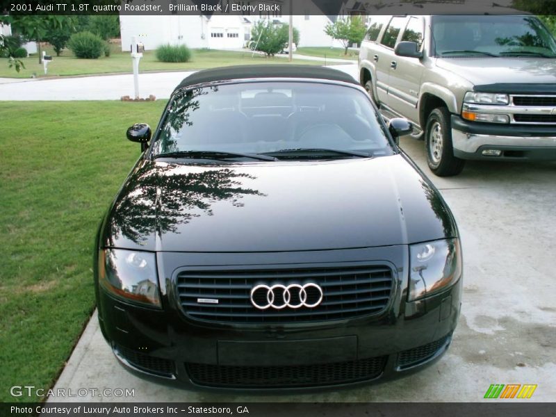 Brilliant Black / Ebony Black 2001 Audi TT 1.8T quattro Roadster