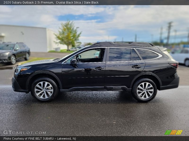 Crystal Black Silica / Slate Black 2020 Subaru Outback 2.5i Premium