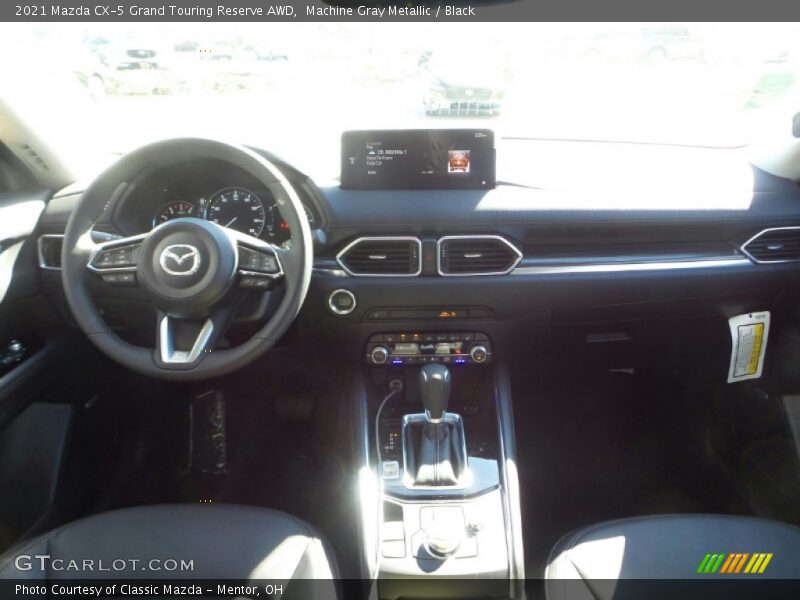 Machine Gray Metallic / Black 2021 Mazda CX-5 Grand Touring Reserve AWD