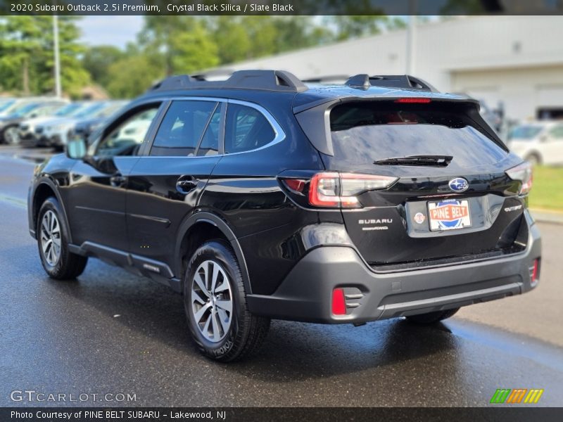 Crystal Black Silica / Slate Black 2020 Subaru Outback 2.5i Premium