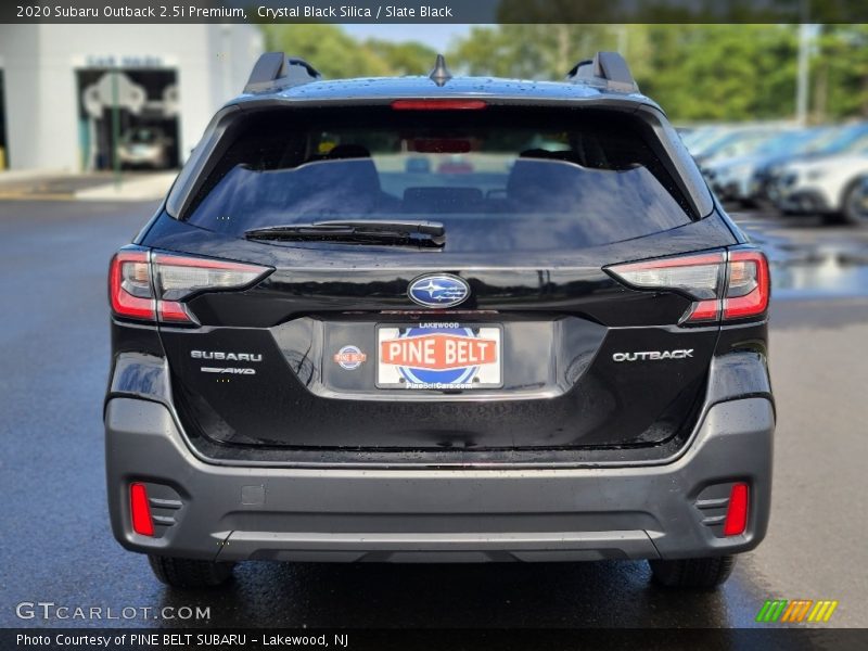 Crystal Black Silica / Slate Black 2020 Subaru Outback 2.5i Premium