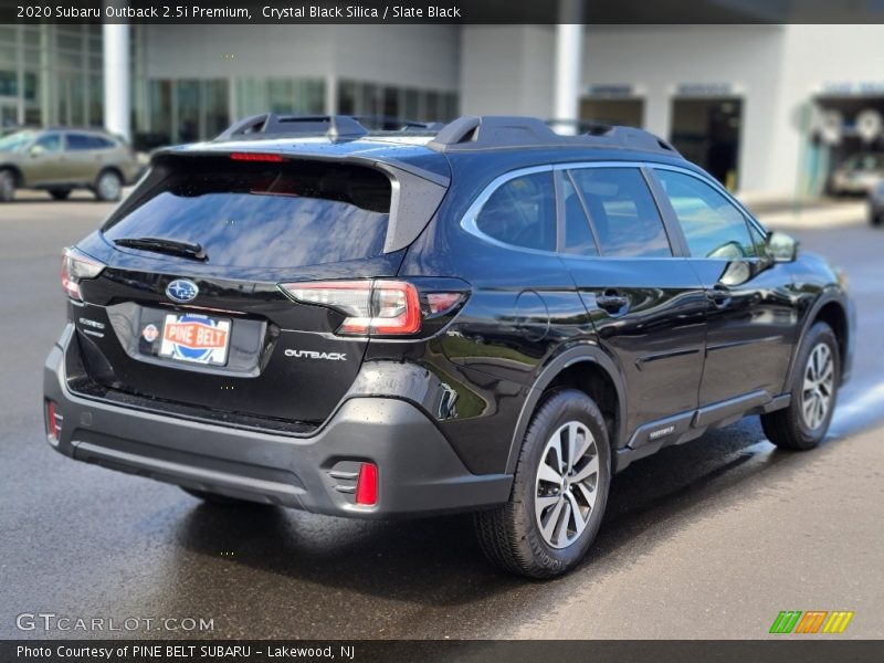 Crystal Black Silica / Slate Black 2020 Subaru Outback 2.5i Premium