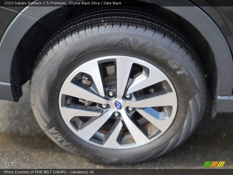 Crystal Black Silica / Slate Black 2020 Subaru Outback 2.5i Premium