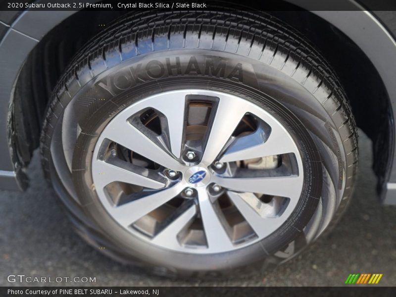 Crystal Black Silica / Slate Black 2020 Subaru Outback 2.5i Premium