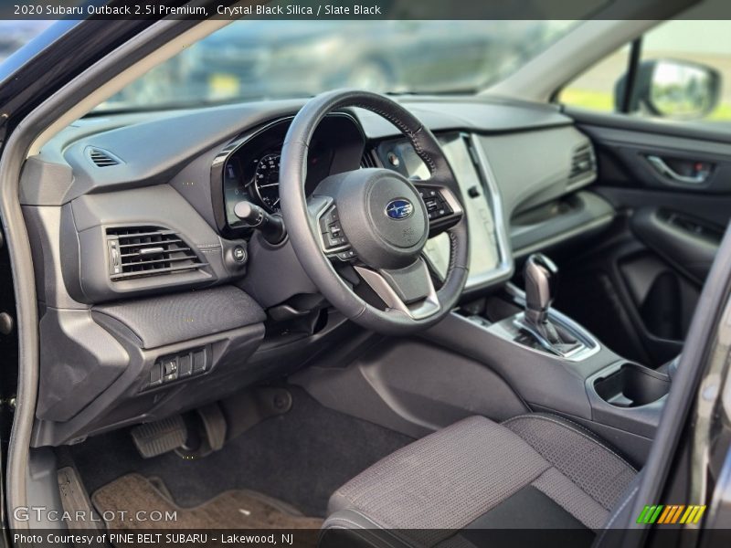 Crystal Black Silica / Slate Black 2020 Subaru Outback 2.5i Premium