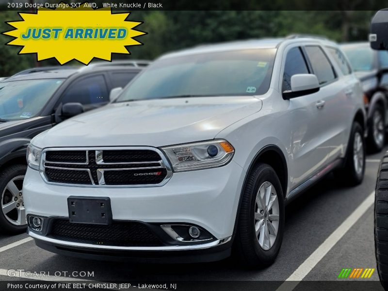 White Knuckle / Black 2019 Dodge Durango SXT AWD