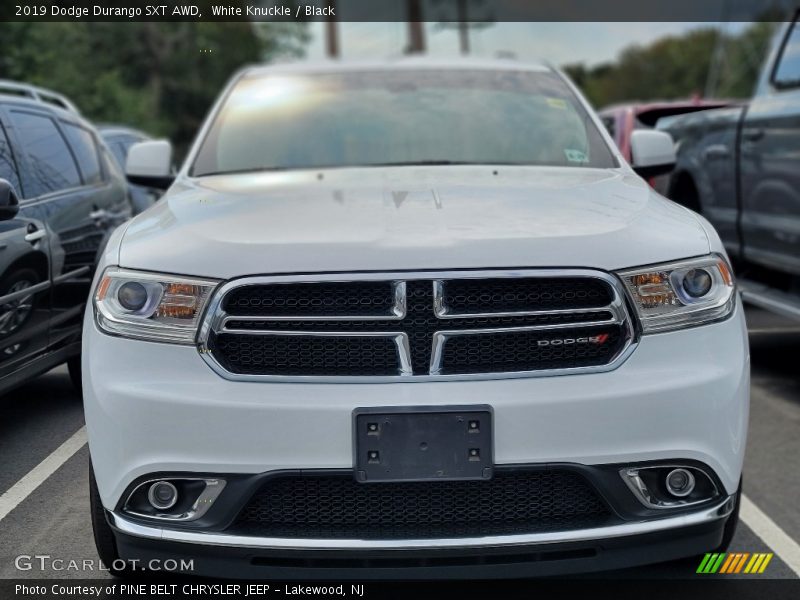 White Knuckle / Black 2019 Dodge Durango SXT AWD