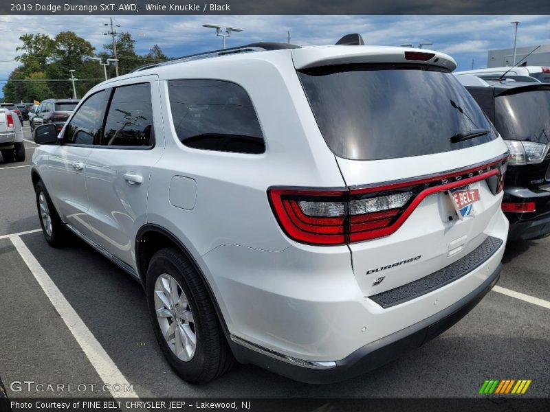 White Knuckle / Black 2019 Dodge Durango SXT AWD