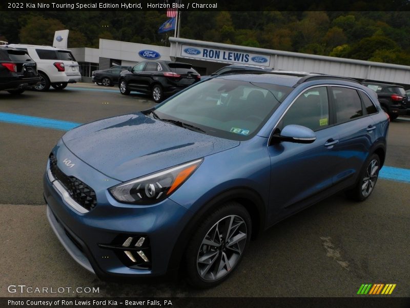 Horizon Blue / Charcoal 2022 Kia Niro Touring Special Edition Hybrid
