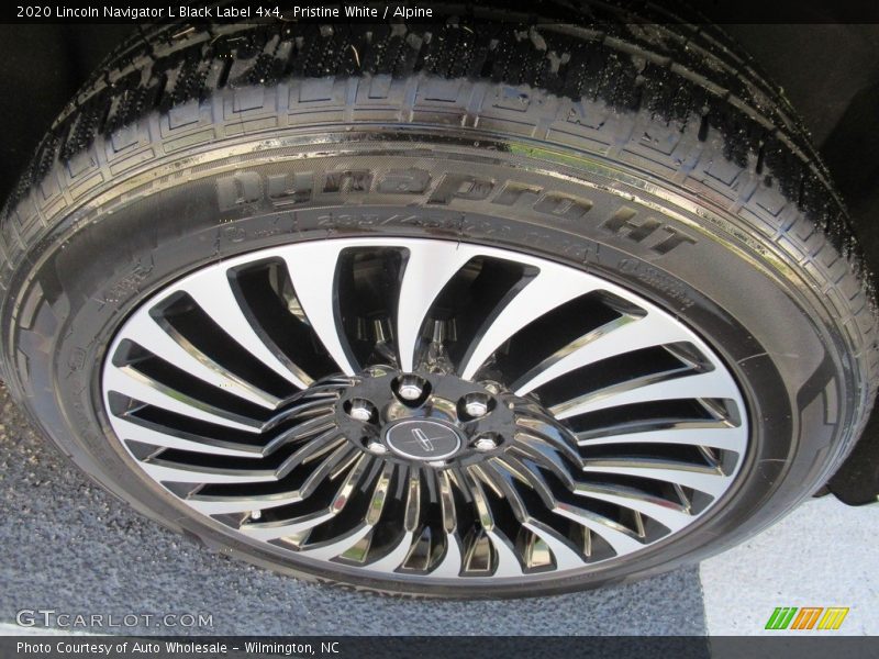 Pristine White / Alpine 2020 Lincoln Navigator L Black Label 4x4