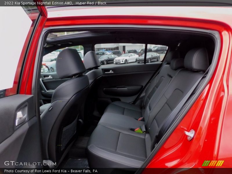 Hyper Red / Black 2022 Kia Sportage Nightfall Edition AWD