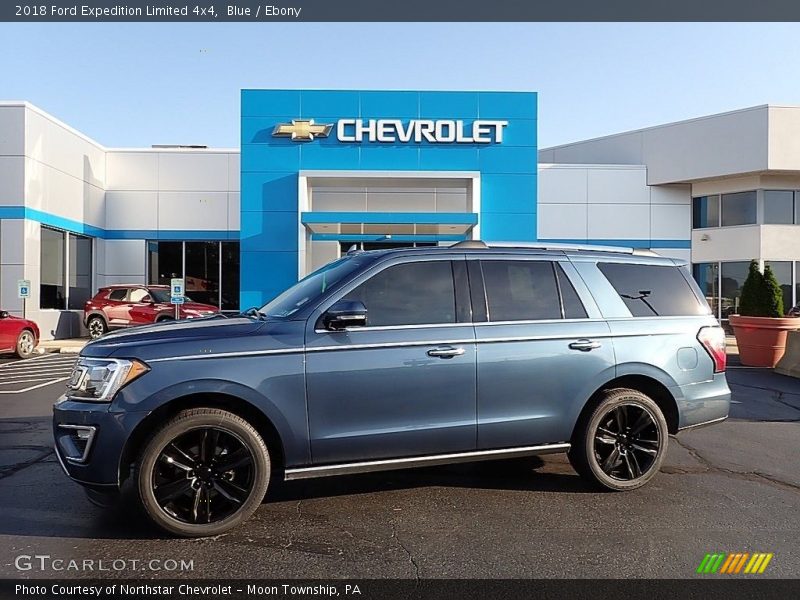 Blue / Ebony 2018 Ford Expedition Limited 4x4