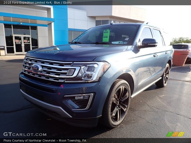 Blue / Ebony 2018 Ford Expedition Limited 4x4