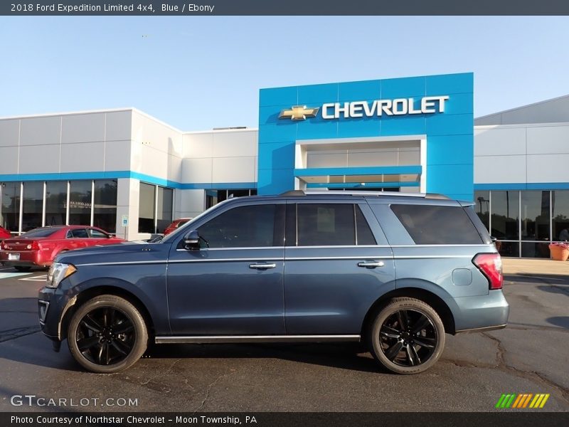 Blue / Ebony 2018 Ford Expedition Limited 4x4