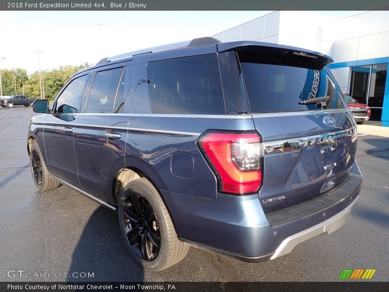 Blue / Ebony 2018 Ford Expedition Limited 4x4