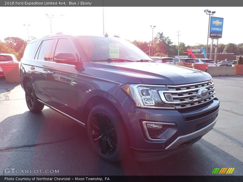 Blue / Ebony 2018 Ford Expedition Limited 4x4