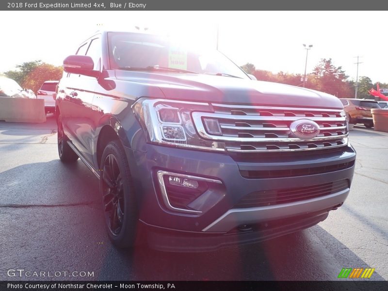 Blue / Ebony 2018 Ford Expedition Limited 4x4