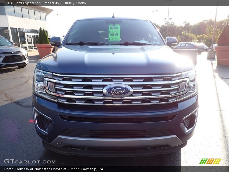 Blue / Ebony 2018 Ford Expedition Limited 4x4